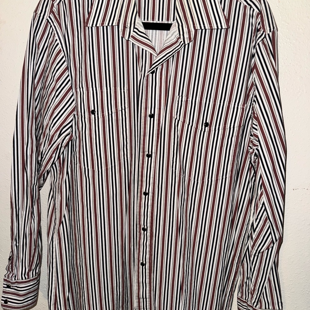 Classic Striped Men's Shirt
